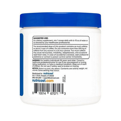 Nutricost, Guarana Powder, 100 Grams Nutricost