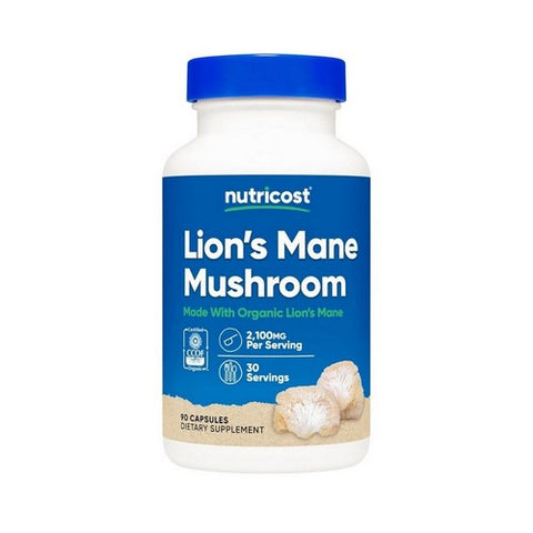Nutricost, Lion'S Mane Mushroom, 2100 Mg, 90 Caps Nutricost