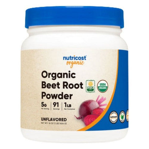 Nutricost, Organic Beet Root Powder, 1 Lb Nutricost