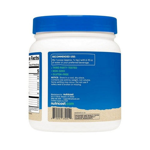 Nutricost, Organic Moringa Unflavoured, 1 Lb Nutricost