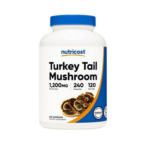 Nutricost, Turkey Tail Mushroom, 1200 Mg, 240 Caps Nutricost
