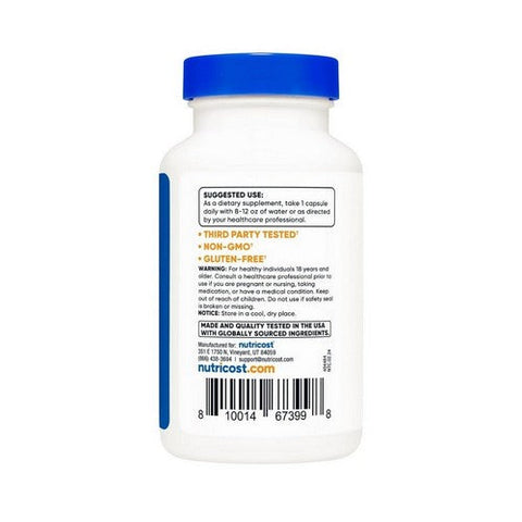 Nutricost, Serrapeptase, 120,000 SPU, 120 Caps Nutricost