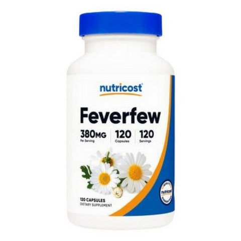 Nutricost, Feverfew Capsules, 380 Mg, 120 Count Nutricost