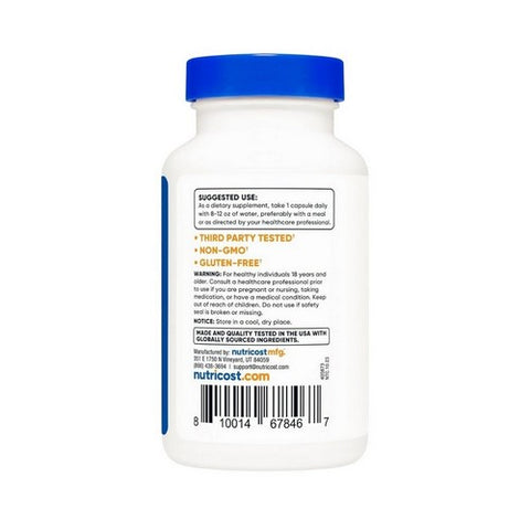 Nutricost, Apigenin Capsules, 50 Mg, 180 Count Nutricost