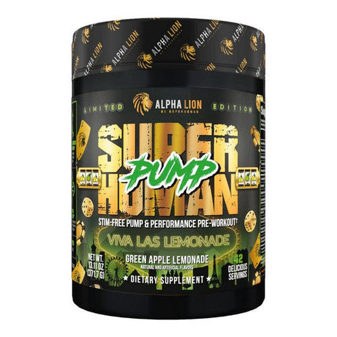 Alpha Lion, Super Human Pump Viva Las Lemonade, 360 Grams Alpha Lion
