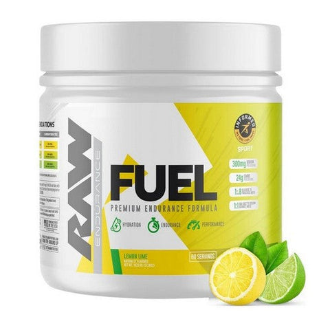 Raw Nutrition, Fuel Endurance Lemon Lime, 1600 Grams Raw Nutrition