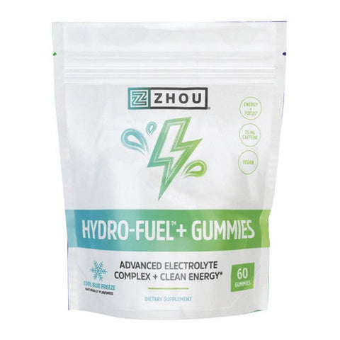 Zhou Nutrition, Hydro Fuel Plus Electrolyte Gummies, 60 Count Zhou Nutrition