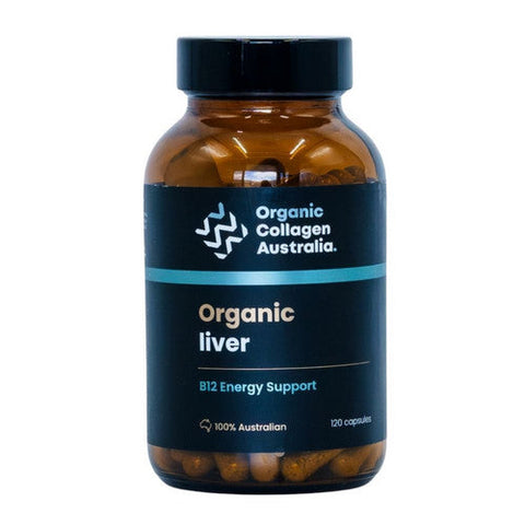 Organic Collagen Australia, Organic Collagen Australia Liver Support, 120 Capsules Organic Collagen Australia