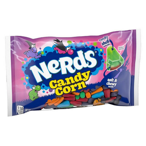 Halloween Candy Corn Rainbow Shelled Candy Corn 8 Oz (Case Of 12) by Nerds