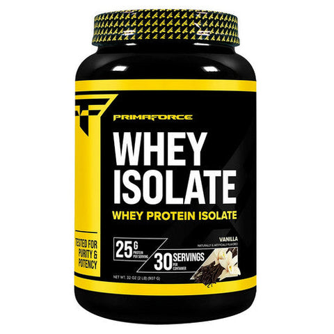 Primaforce, Whey Protein Isolate Vanilla, 2 Lbs Primaforce