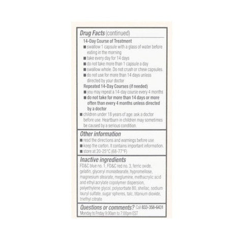 Foster And Thrive, Acid Reducer, 20 Mg, 28 Capsules Foster And Thrive