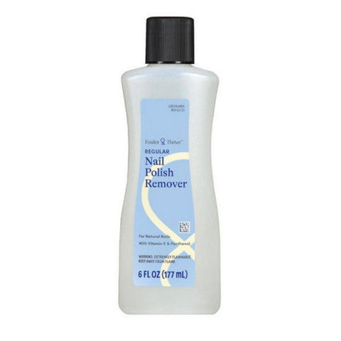 Foster And Thrive, Regular Nail Polish Remover, 6 Oz Foster And Thrive