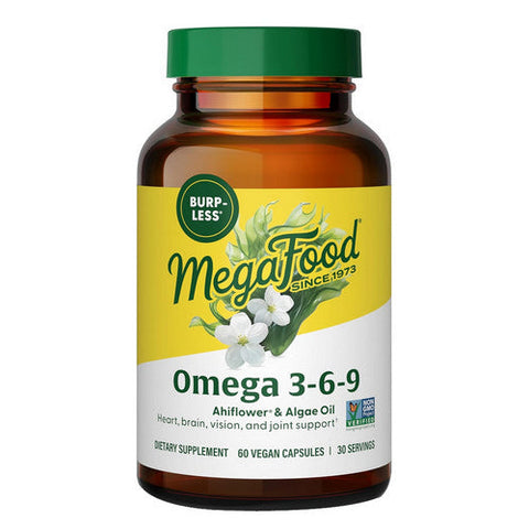 MegaFood, Omega 3-6-9, 60 Vegan Capsules MegaFood