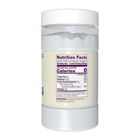 Now Foods, Organic Powder Monk Fruit Extract, 3.7 Oz