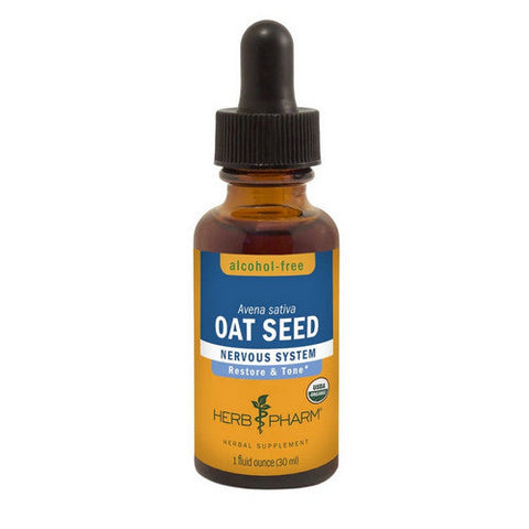 Herb Pharm, Oat Seed Alcohol-Free, 1 Oz Herb Pharm