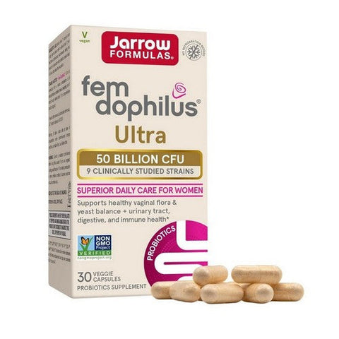 Jarrow Formulas, Fem-Dophilus Ultra Shelf Stable, 30 Capsules Jarrow Formulas