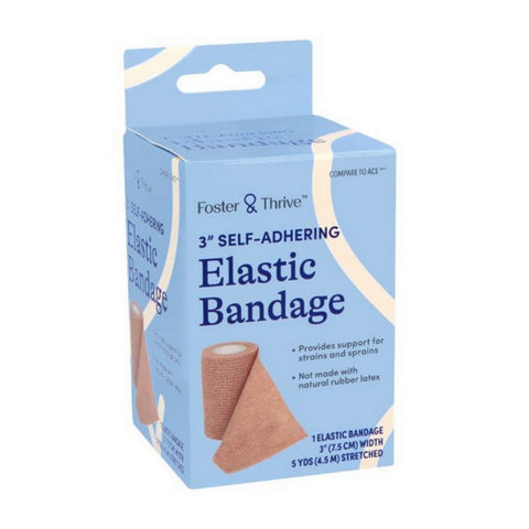 Foster And Thrive, Elastic Bandage  3" Self Adhering, 1 Count Foster And Thrive