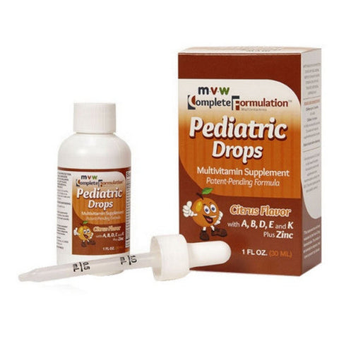 MVW Complete, Multivitamin Compplete Formulation Pediatrc Drop Citrus, 1 Oz MVW Complete