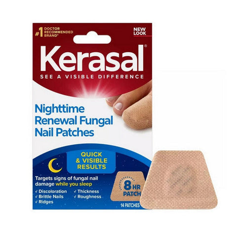 Kerasal, Nighttime Fungal Nail Patches, 14 Count Kerasal