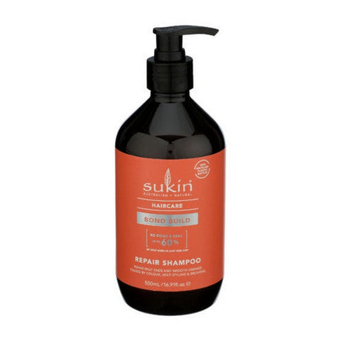 Sukin, Bond Build Shampoo, 16.91 Oz Sukin