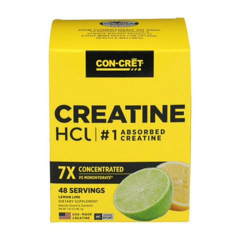 Con-Cret, Concentrate Pure Creatine HCI Lemon Lime, 4.5 Oz Con-Cret