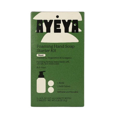 Ayeya, Foaming Hand Soap Peppermint Plus Eucalyptus, 0.28 Oz Ayeya