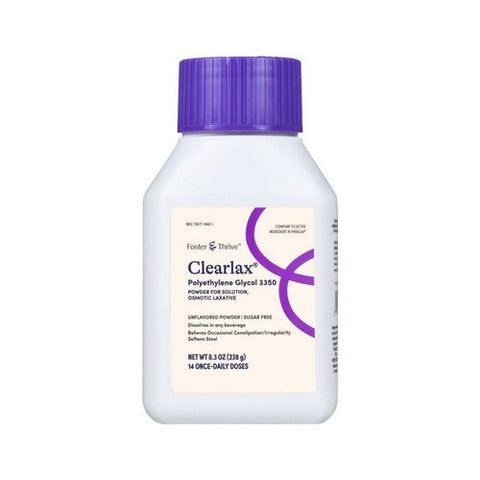 Foster And Thrive, Clear Laxative, 8.3 Oz Foster And Thrive