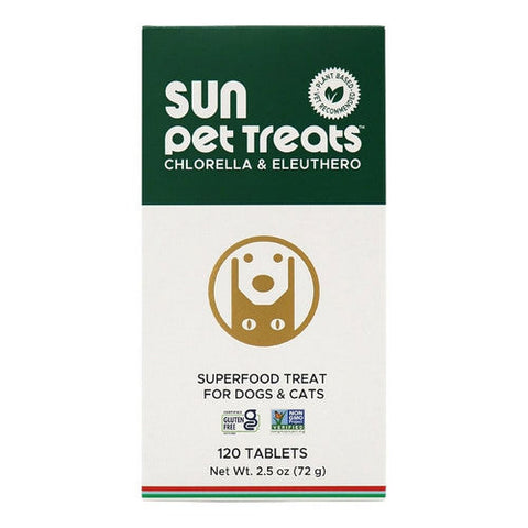 Sun Chlorella, Sun Pet Treats Chlorophyll Eleuthero, 120 tabs Sun Chlorella