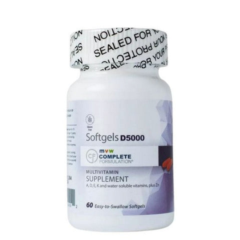 MVW Complete, Complete Formulation Vitamin DSoftgels Multivitamins With Zinc, 60 Count MVW Complete