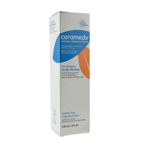 Pre Shampoo Scalp Renew Serum 4 Oz by Ceramedx