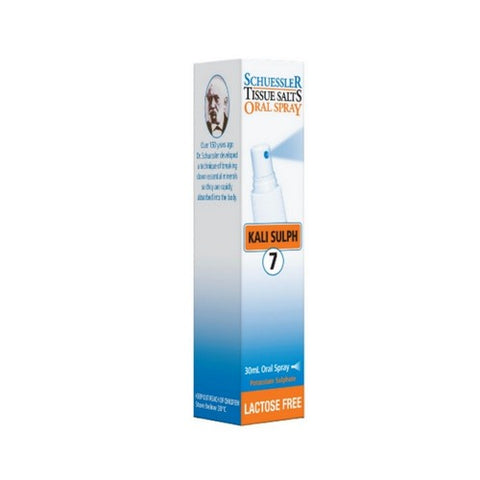 Schuessler Tissue Salts, Kali Sulph 6X Skin Balance, 30 Ml Schuessler Tissue Salts