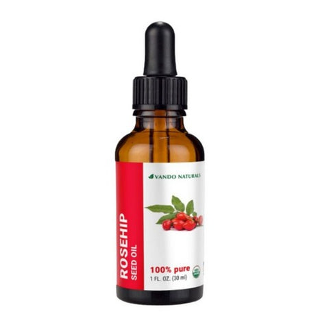 Vando Naturals, Organic Rosehip Seed Oil Virgin, 1 Oz Vando Naturals