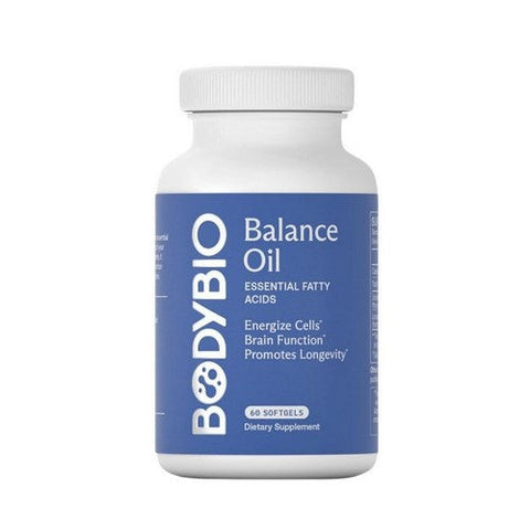 BodyBio, Balance Oil Linoleic Acid, 60 Softgels