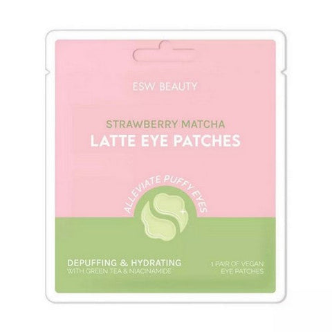 ESW Beauty, Strawberry Matcha Latte Depuffing And Hydrating Eye Patches, 20 Count ESW Beauty