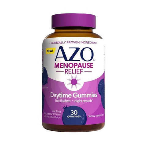 Azo, Menopause Relief Daytime Gummies, 30 Count Azo