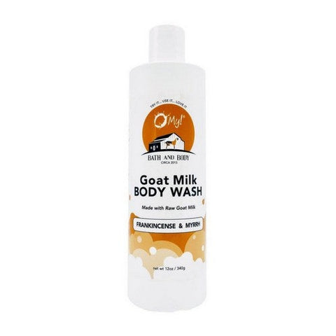 O MY!, Goat Milk Body Wash Frankincense And Myrrh, 12 Oz O MY!