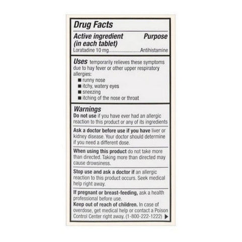 Foster And Thrive, Allergy Relief Loratadine Tablets, 10 Mg, 100 Tabs Foster And Thrive
