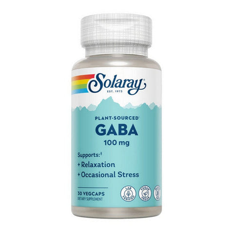 Plant Sourced GABA 30 Veg Caps by Solaray