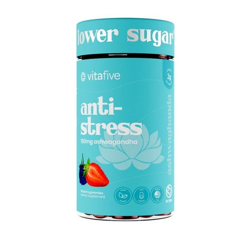 VitaFive, Ashwagandha Gummies, 150 Mg, 50 Count VitaFive