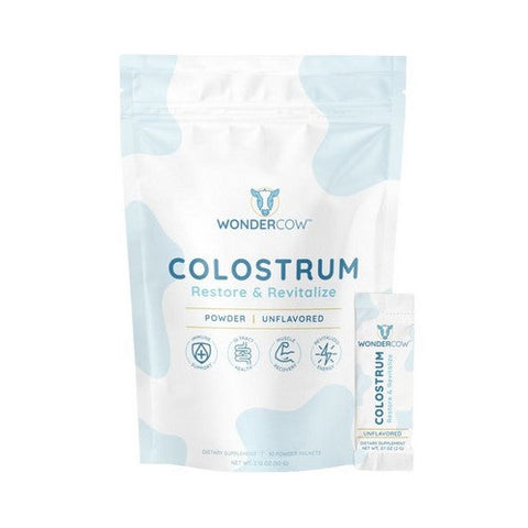 WonderCow, Colostrum Powder Unflavored, 2.12 Oz WonderCow