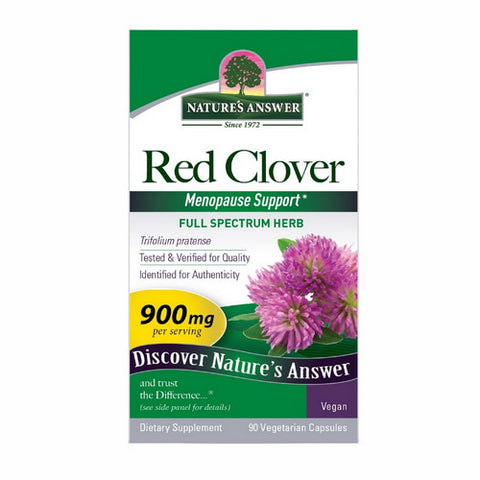 Nature's Answer, Red Clover, 900 Mg, 90 Veg Caps Nature's Answer