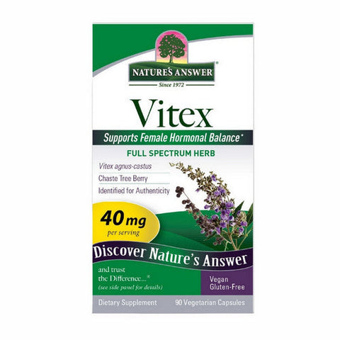 Nature's Answer, Vitex Agnus-Castus (Chastetree Berry), 90 Caps Nature's Answer