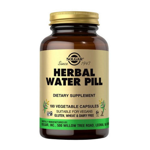 Solgar, Natural Herbal Diuretic Vegetable Capsules, 100 Veg Caps Solgar
