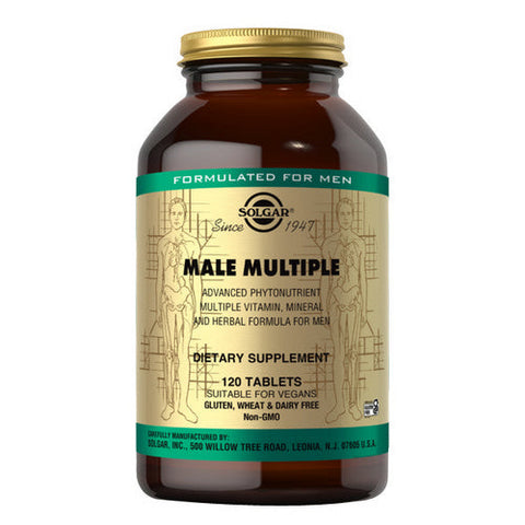 Solgar, Male Multiple Tablets, 120 Tabs Solgar