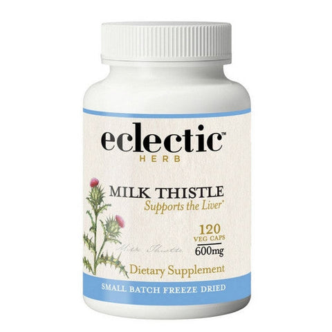 Eclectic Herb, Milk Thistle, 600 Mg, 120 Caps Eclectic Herb