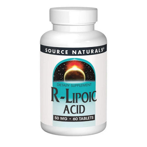 Source Naturals, R-Lipoic Acid, 50 mg, 60 Tabs Source Naturals
