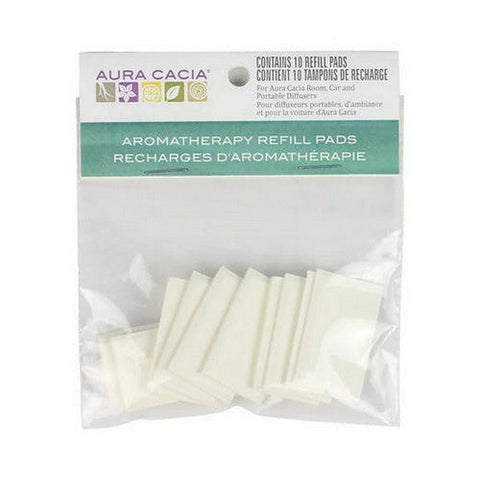 Aura Cacia, Aromatherapy Diffuser Refill Pads, 10 Count Aura Cacia