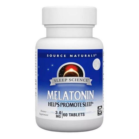 Sleep Science Melatonin 60 Tabs by Source Naturals