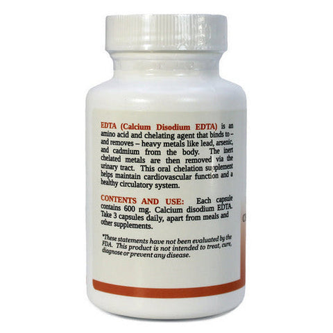 Arizona, EDTA Chelation Formula, 600 Mg, 100 Caps Arizona
