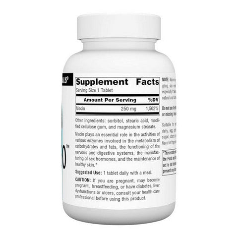 Source Naturals, Niacin, 250 mg, 250 Tabs Source Naturals